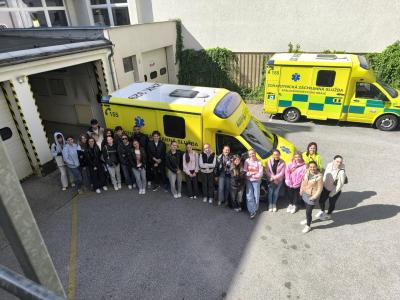 Ohlédnutí za návštěvou výjezdového střediska Zdravotnické záchranné služby Královéhradeckého kraje v Náchodě