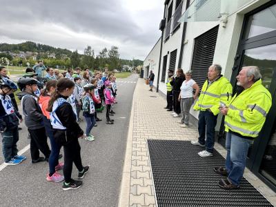 Studenti SZŠ Náchod podpořili Krajské kolo Dopravní soutěže mladých cyklistů